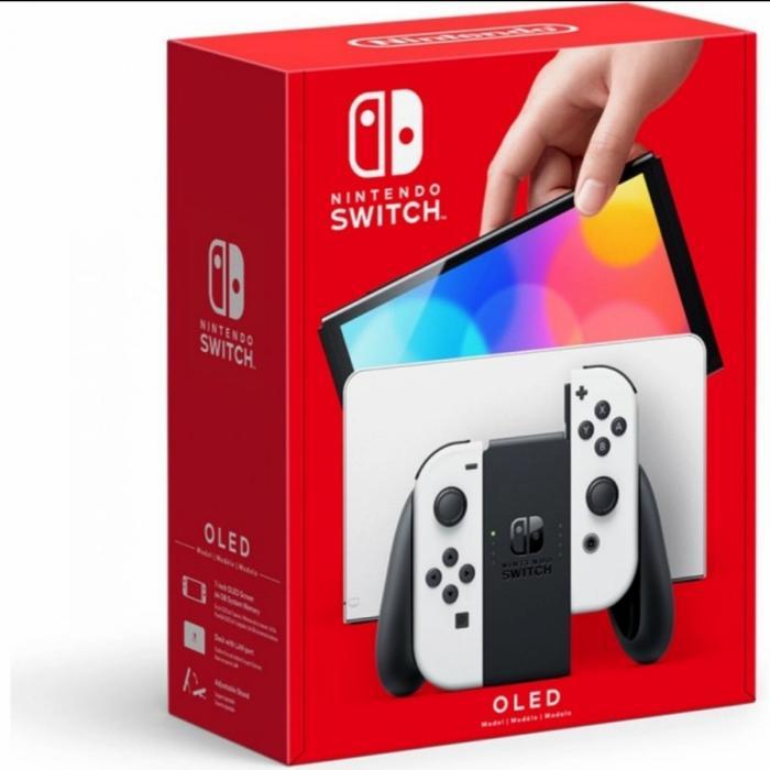 Hagibis - Nintendo Switch Oled / New Nintendo Switch Oled White ( Putih )
