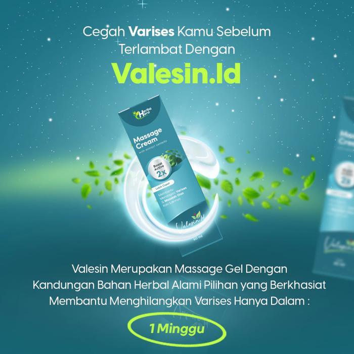 Valesin Id Cream Varises Herbal Perawatan Kulit Ready