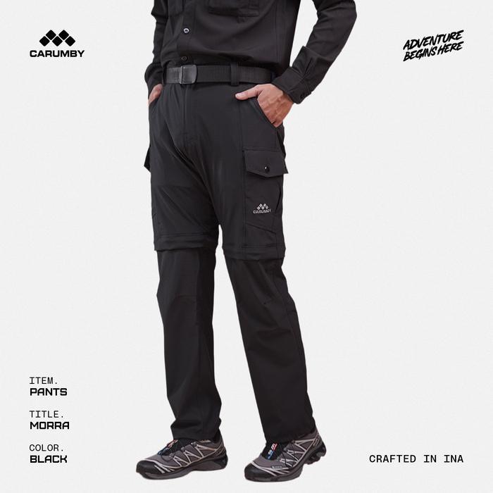 Celana Gunung Sambung Cargo Carumby Morra Hiking Pants Celana Panjang Pria Wanita Sport Olahraga