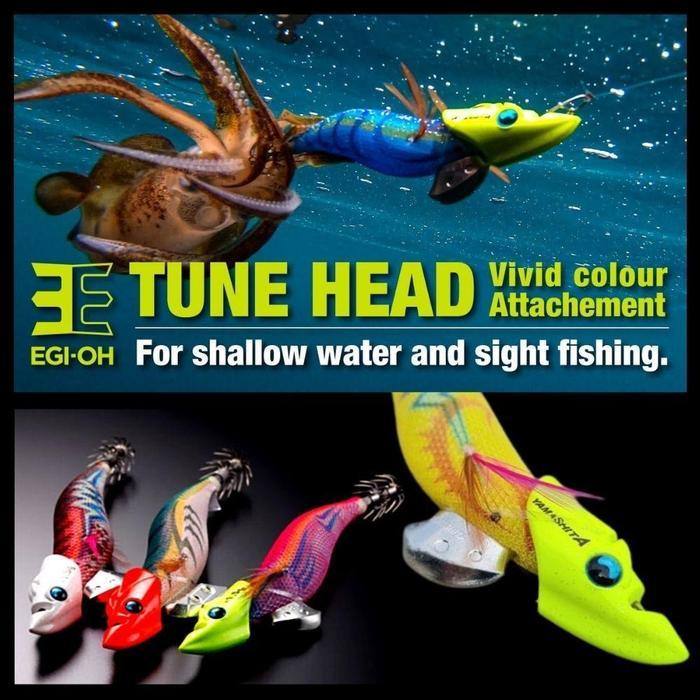 (PROMO) YAMASHITA TUNE HEAD 1GR 1.5GR SINKER PEMBERAT EGI SQUID JIG UMPAN CUMI