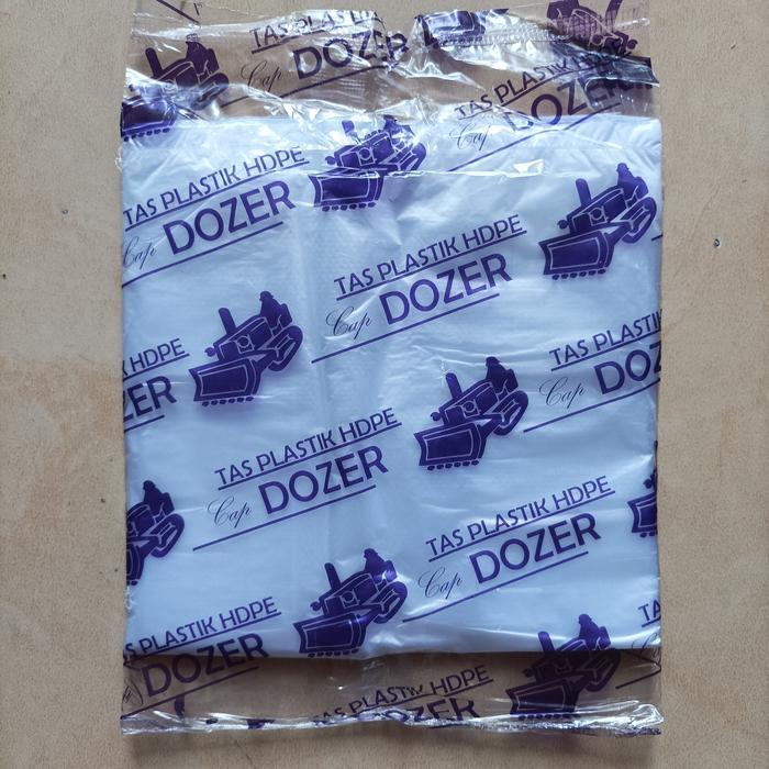 Pasti_Ada_Sayang Kresek Transparan Cap Dozer Ukuran 15 (1 Ikat)