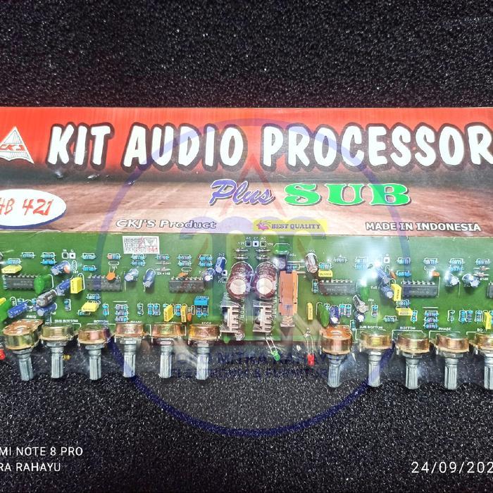 Kit Audio Processor plus Sub DHB 421 CKJ 421 Amplifier Rumah