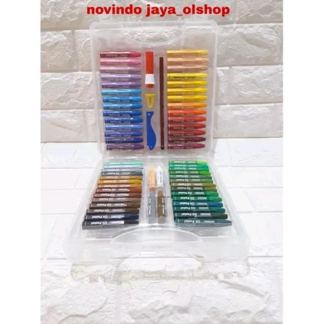 Crayon 55 Warna untuk Mewarnai Anak dan Seni
