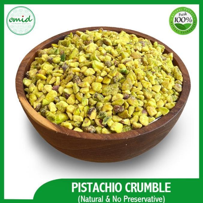 Pistachio Crumble Pecahan Pistachio Pistachio Halus - 250gr