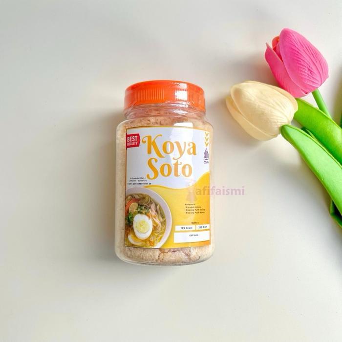 NEW Bubuk Koya Soto Ayam - Penyedap Rasa Sedap Soto, 125g Bawang Putih Udang