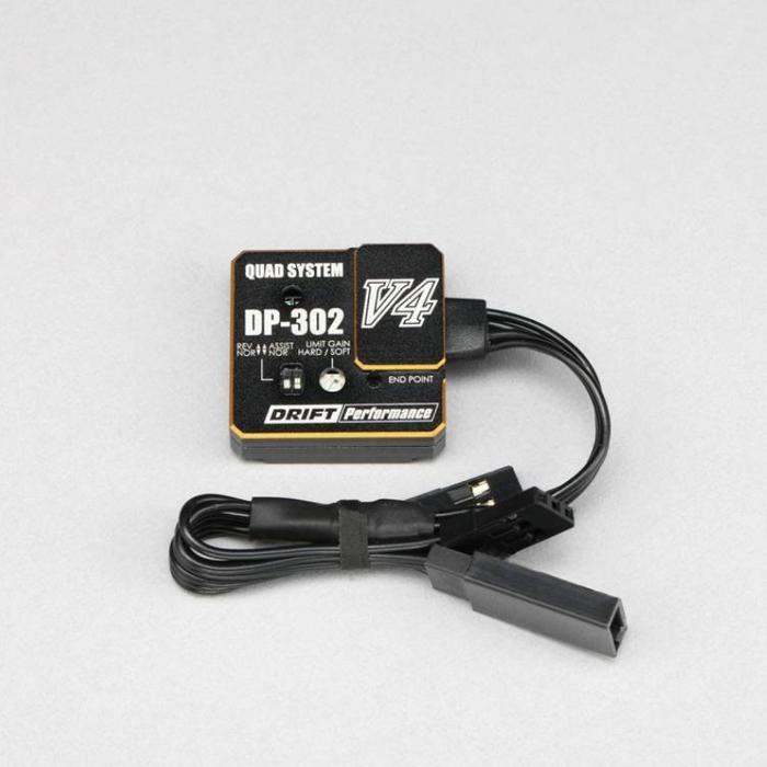 DPP-302V4B YOKOMO Racing Performer V4 Steering gyro (2/3ch) for Digital servo