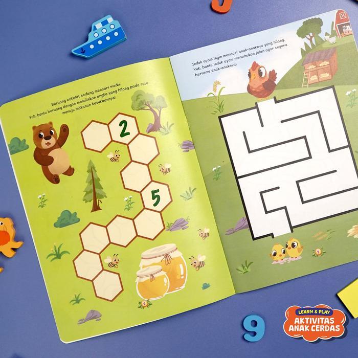 [Isi 10 Buku] Aktivitas Anak Cerdas / Learn & Play : Aktivitas Anak Cerdas / Buku Anak Usia Dini /