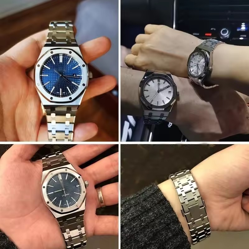 Solid Stainless Steel Watchband For AP 15400 15703 AP ROYAL OAK Audemars Piguet Royal Oak Watch