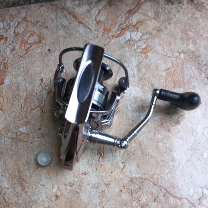 Reel Versus Metallic 2000 Reel Power Handel Body Metal #Gratisongkir