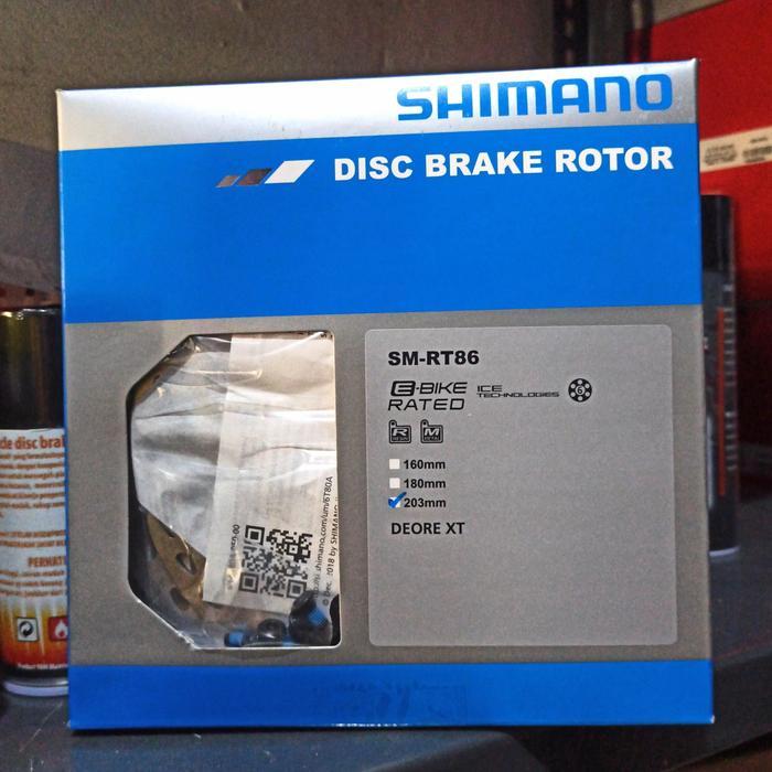 Rotor Shimano Xt Rt86 203 Mm - 8 Inch - Ice Tech