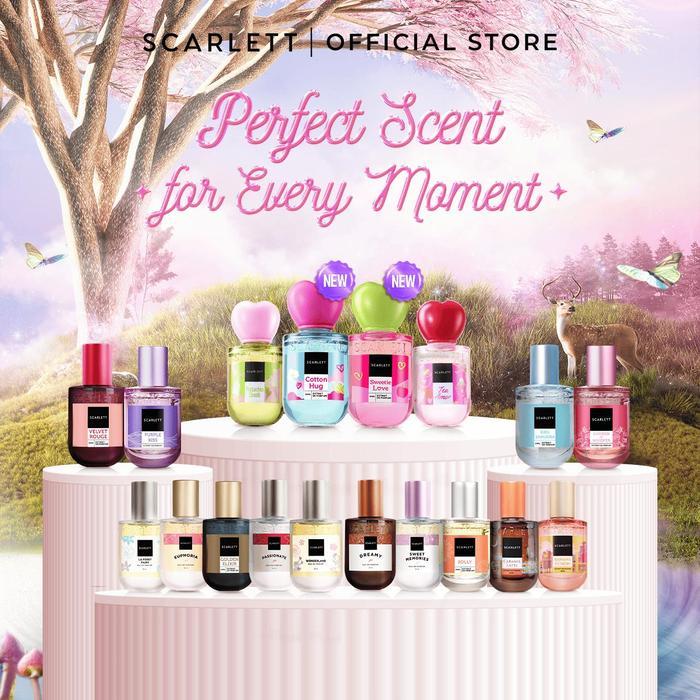 TERLARIS FELICYA'S FAVORITESCARLETT Eau De Parfum & Extrait De Parfum 30ml Wangi Tahan Lama - Unisex