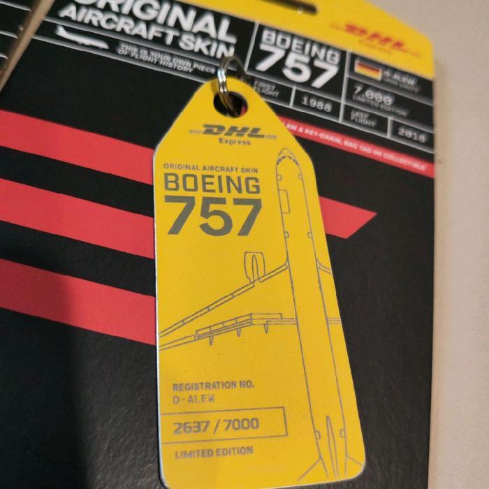 Aviation Tag Dhl B 757-200