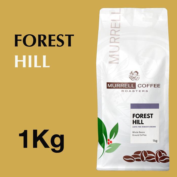 1 Kg FOREST HILL 1Kg kopi fine robusta blend biji bubuk MURRELL COFFEE - Biji