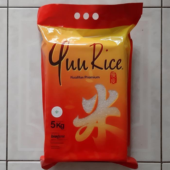 Yuu Rice Beras Kualitas Premium 5kg ORIGINAL