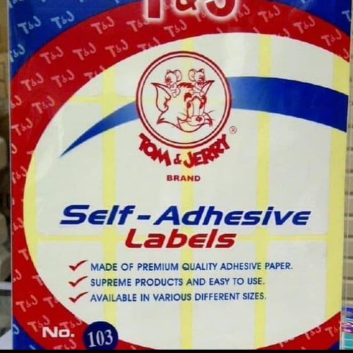 Sticker LABEL 103 TNJ / Label 103 TOM AND JERRY
