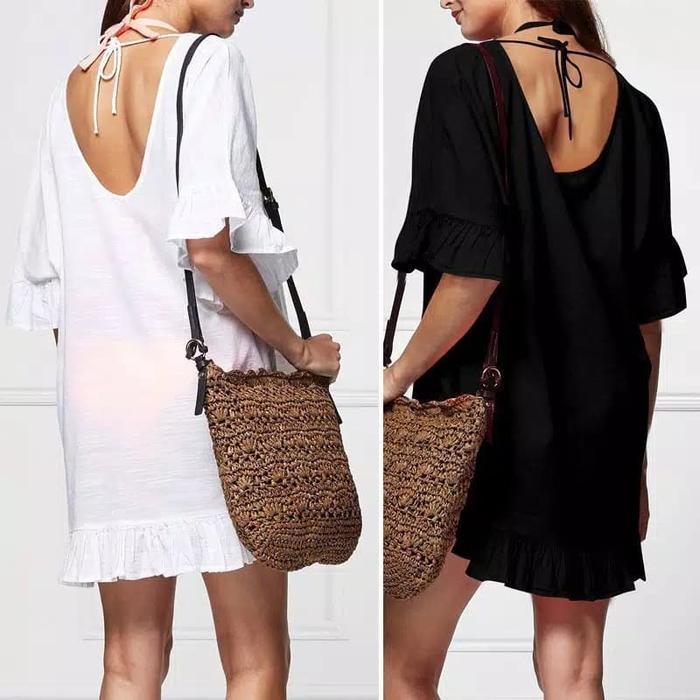 Promo Amarissa Bikini Outer Woman / Cardigan Wanita / Cover Up Bikini / Mini Dress Wanita Premium /