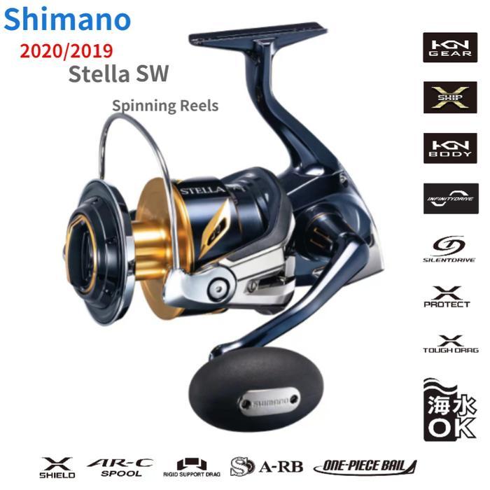 QUALITY 2020/2019 STELLA SW 4000/5000/6000/8000/10000/14000/18000/20000/30000 Spinning Fishing Reel