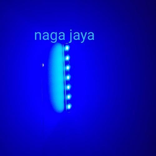 lampu celup aquarium lampu led aquarium 20 cm biru
