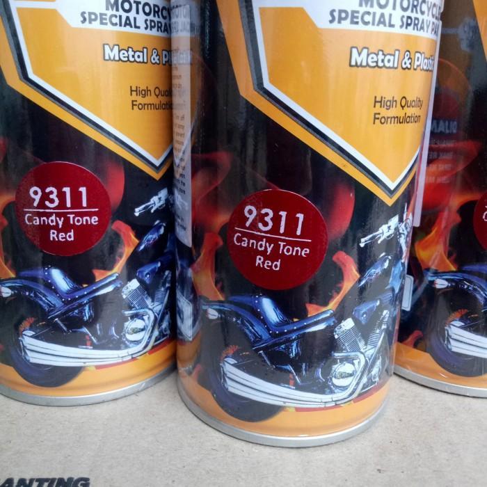 NEW Pilox Diton premium candytone red 9311 400cc candy tone merah