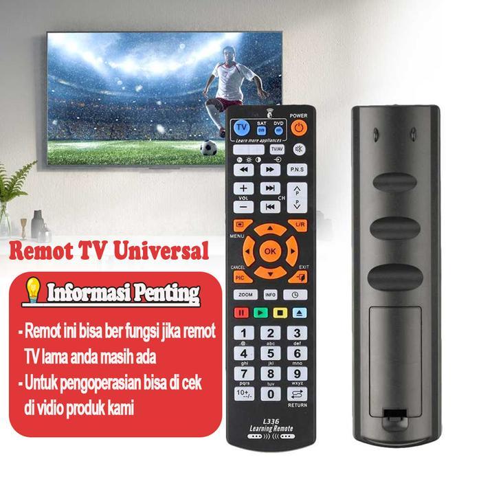 Remot Tv Universal Untuk Semua Jenis Televisi Cloning Learning Ir Remote L336 Pasti Promo