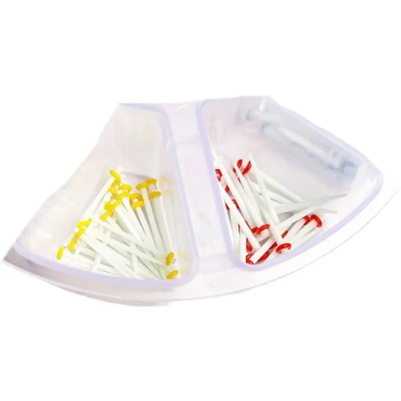 200Pcs/Box Dental Fiber Post Drills Screw/Straight Post Quartz Glass Thread Pile Kit Root Canal