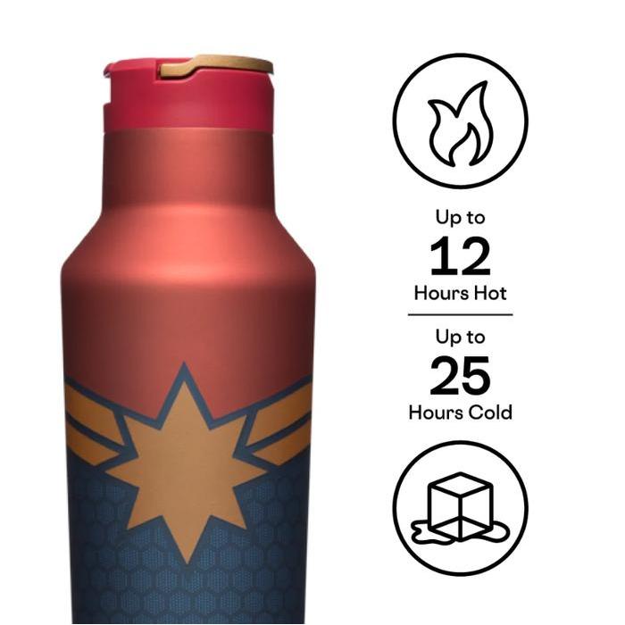 Corkcicle Sport Canteen Captain Marvel Original