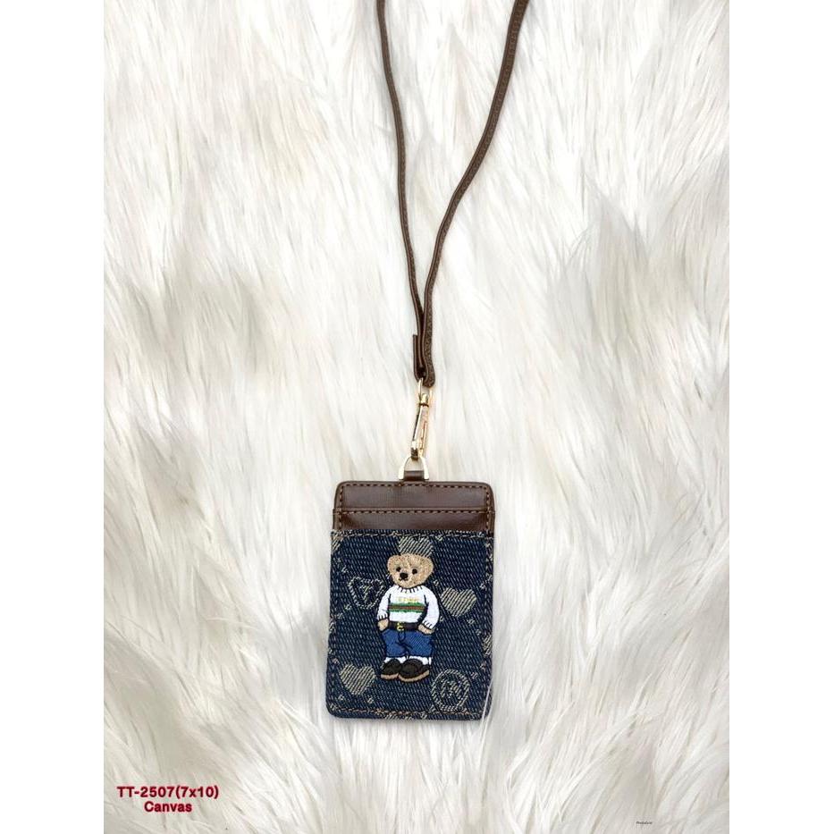 Ttwn - Lanyard Beruang Awet Untuk Id Card Dan Nametag Pu & Kanvas Terlaris