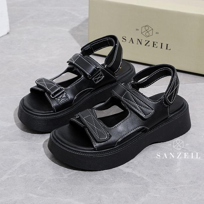 Sanzeil Wina Sandal Cewek Kasual Dengan Tali Belakang Strap Sol 4,5Cm 14430 Size 36 - 40