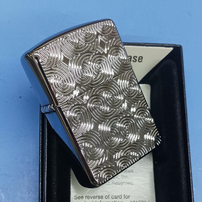 Zippo 48066 Armor Geometric Design