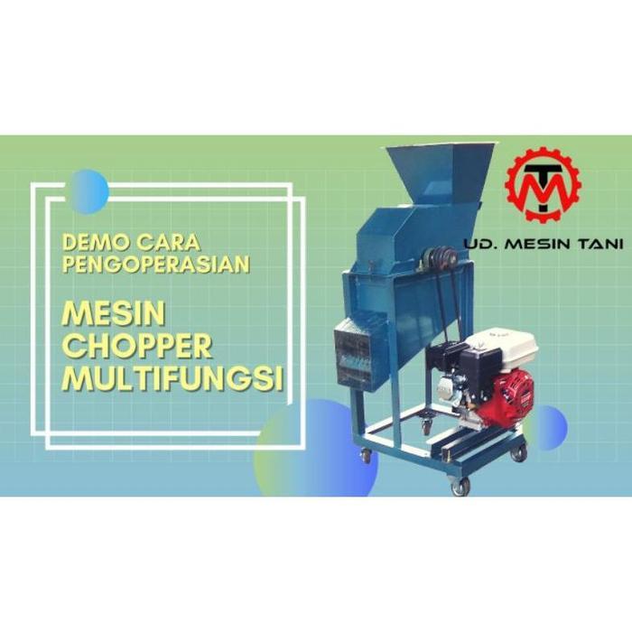 Mesin Coper Multifungsi / Mesin Pencacah Rumput Serbaguna / Mesin Choper Murah