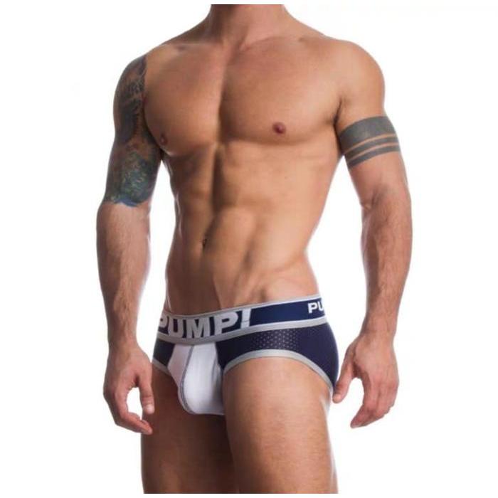Celana dalam pria seksi Pakaian dalam Brief pria import - Putih, XL