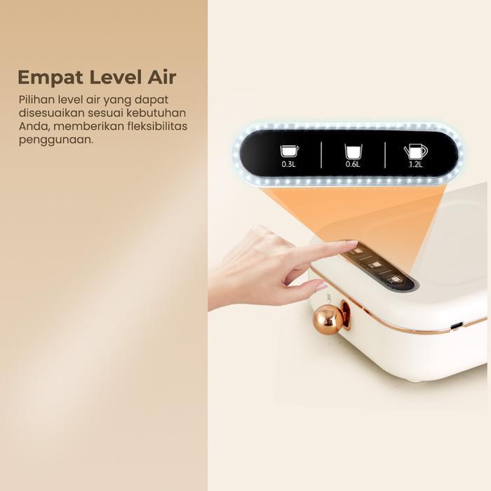 yumnastoree.id DORAHOMI - Pompa Air Minum Galon Meja Water Pump Lipat Electric Baterai Cas Otomatis