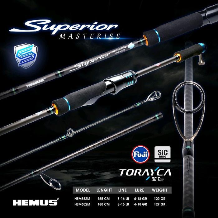 Hemus Superior Masterise Joran pancing Galatama Fuji SIC K series ori
