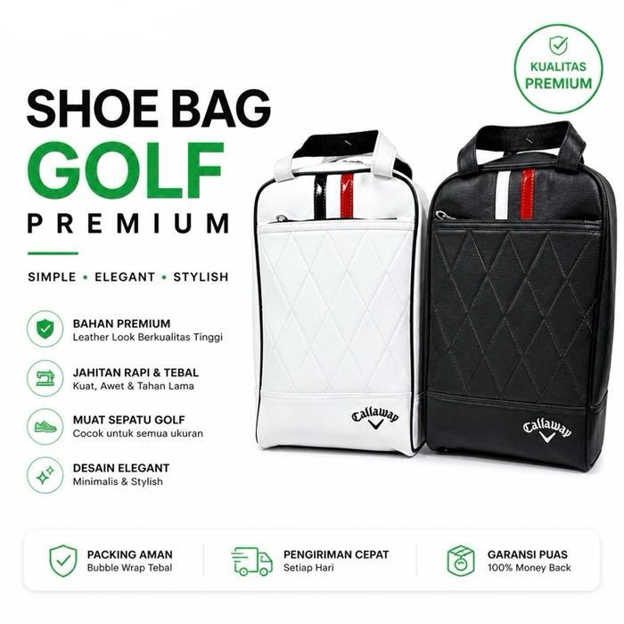 Shoes Bag Golf Callaway Golf Tas Sepatu Golf Tas Tenteng