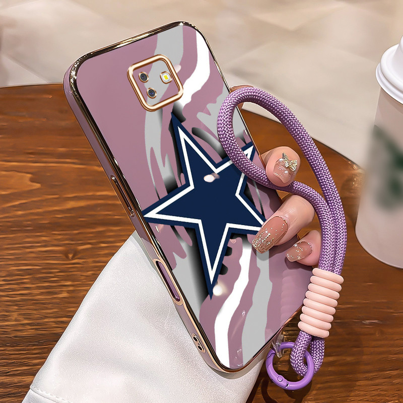 Casing Untuk Samsung Galaxy J6 Plus 2018 J6 Prime 2018 J4 4G J2 4G Case Casing pola bintang biru Kas