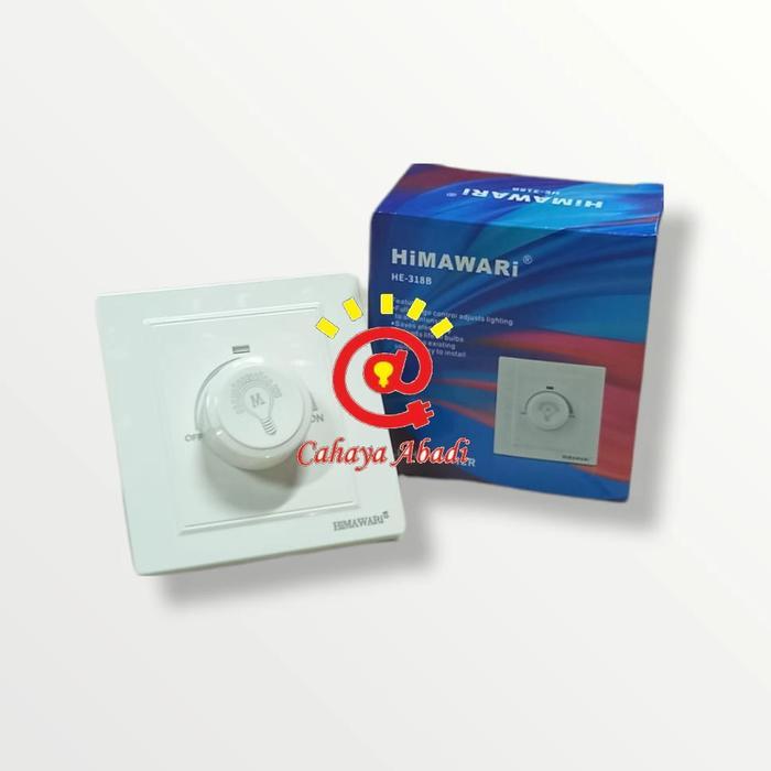 TERMURAH HIMAWARI DIMMER LAMPU / SAKLAR DIMMER TEMBOK LAMPU AC 220V 630W PROMO