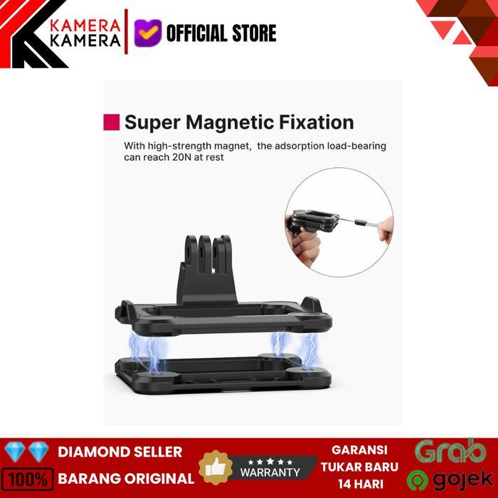 **Ulanzi Gp-16 Bracket Kamera Aksi 3 In 1 Magnetik Quick Release**