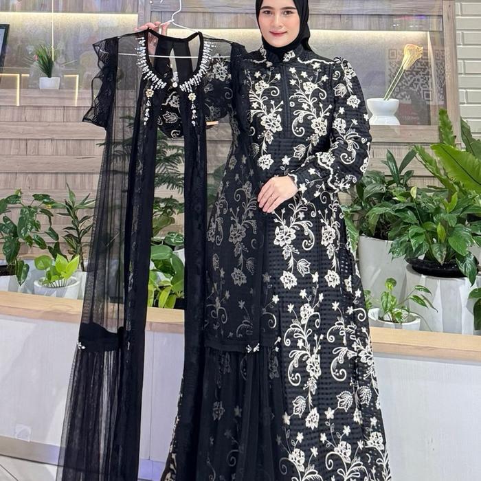 Kamila Mode Gamis Khadijah Rompi Set Hijab Premium Terbaru