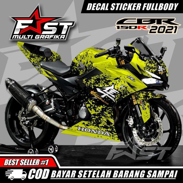 Bisa Cod Decal Cbr 150R Full Body 2021 Leopard Stiker Cbr 150R 2021 Full Body Striping Cbr 150R 2021