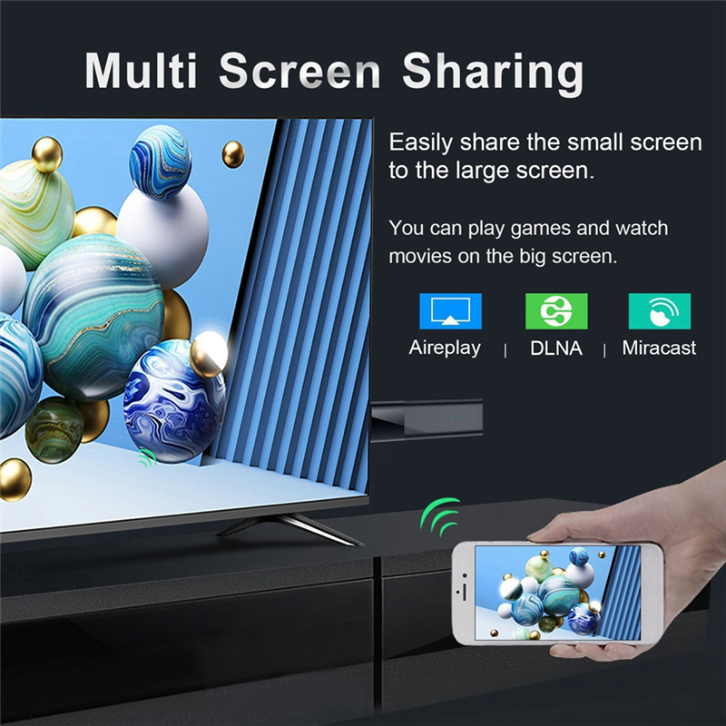 DIGIT-Smart TV Stick Dual 2.4G/5G Wifi Android10 ATV Allwinner H313 Support 4K Video Mini TV Box