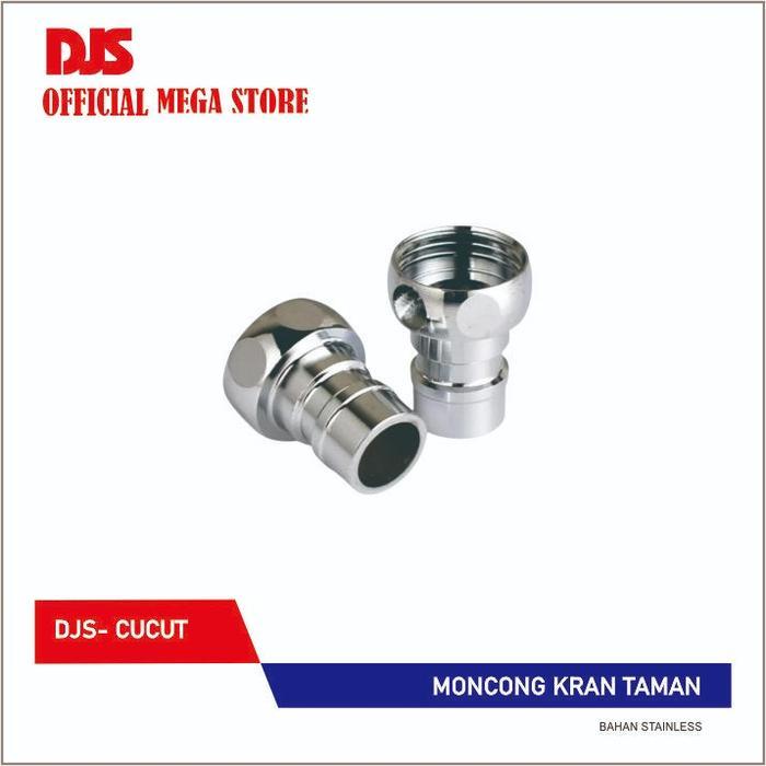 Moonieshopline Cucut Kran Taman Sambungan Kran Taman Cucut Sambungan Selang Stainless