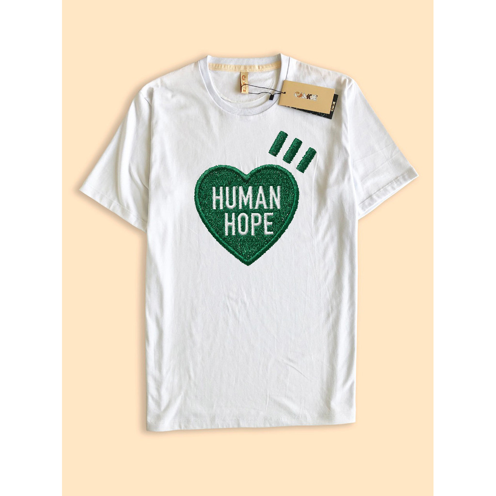 Kaos Tshirt Human Hope x J Hope BTS Japanese streetwear Human Made Logo