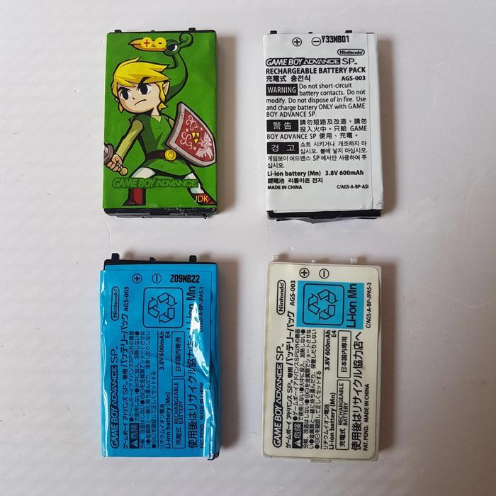 Promo Batre Battery Baterai Gba Sp Gameboy 800Mah Real Terlaris