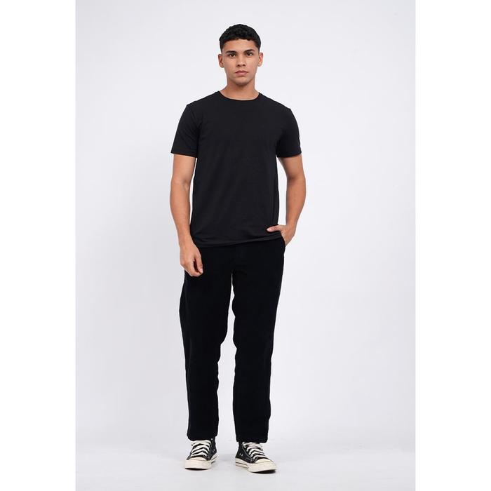 EXECUTIVE Regular Fit Celana Panjang Pria Bahan Korduroi Regular Fit Hitam Ukuran 29 Corduroy Pants 