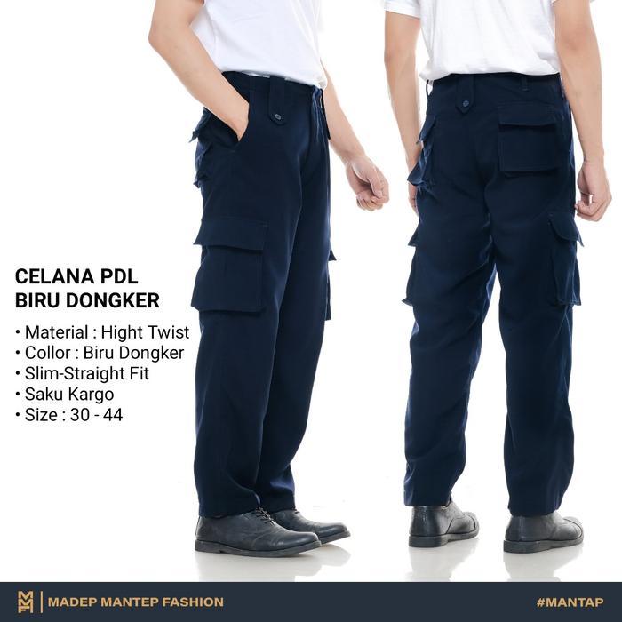 Celana PDL Biru DISHUB Celana PDL Cargo Biru Damkar Pemadam Kebakaran MMF