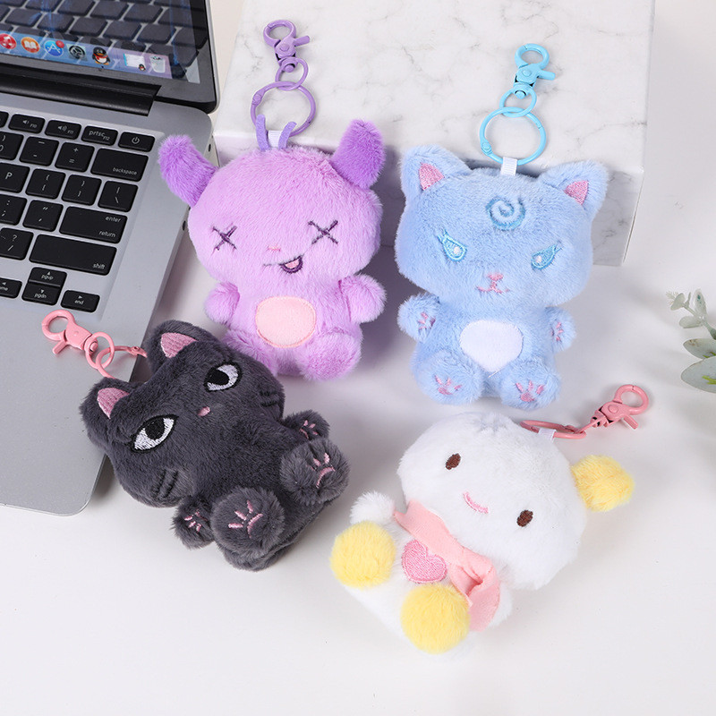 new Kpop GISELLE KARINA Cute Doll Plush Keychain Soft PP Cotton Filling WINTER NINGNING GISELLE Fans