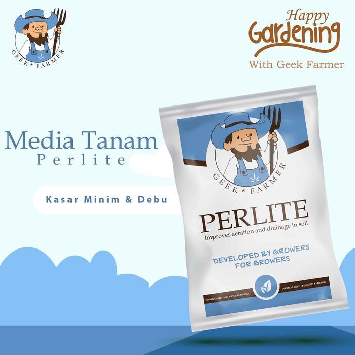 Media Tanam Perlite Batuan Vulkanik untuk Hidroponik dan Tanaman Hias 6 Liter