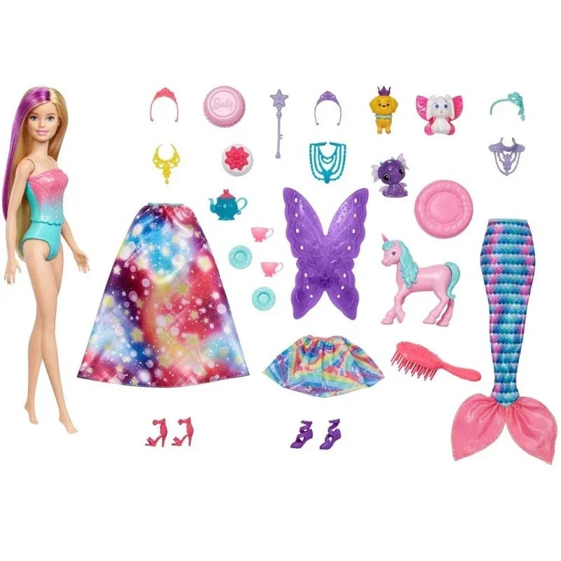 Genuine Barbie Doll Fairytale Fashion Toys for Girls Gifts Accessories Baby Toy Dolls Barbie Clothes