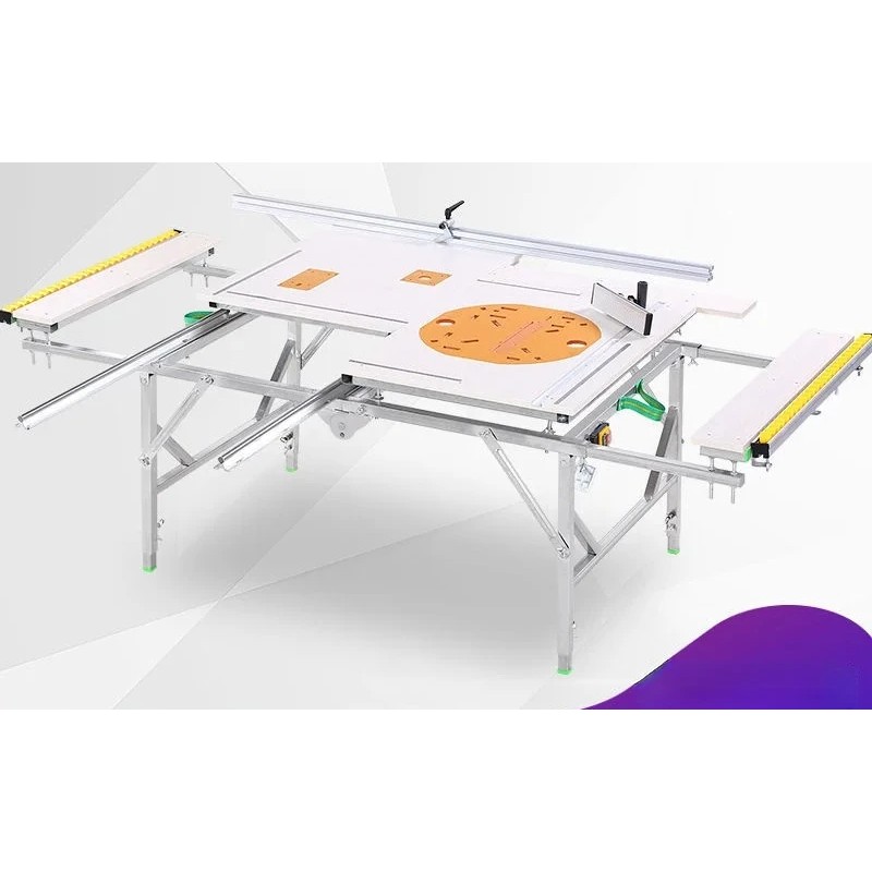 Woodworking saw table upside down multi-functional lifting decoration sliding table saw portable