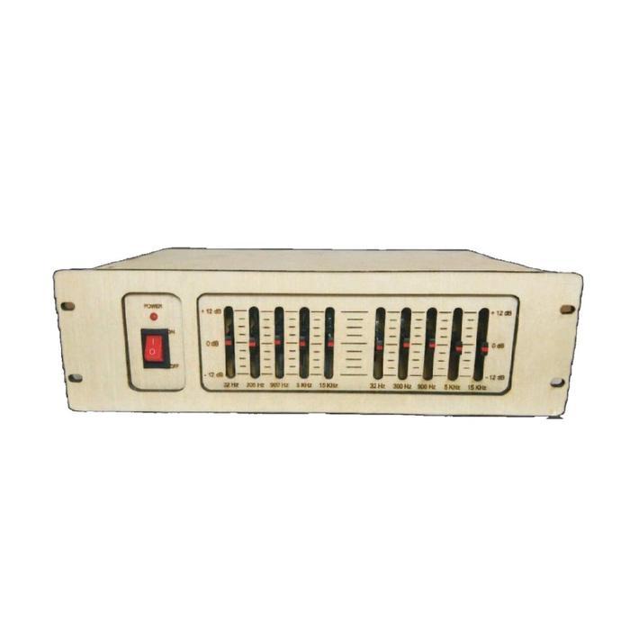 EQUALIZER MINI 2 CHANEL STEREO 12V SIAP PAKAI